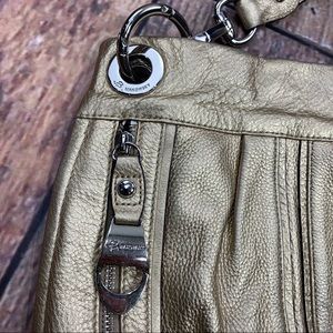 Gold B Makowsky Crossbody Bag